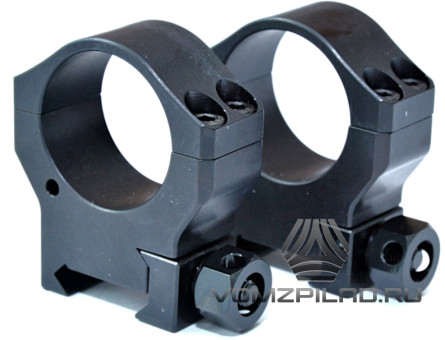Кольца ВОМЗ 30мм на Weaver/Picatinny средние 019-01 Кольца ВОМЗ 30мм на Weaver/Picatinny средние 019-01